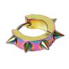 Buy cheap Silver Color&Gold-Color Punk Rock Stainless Steel Small Hoop Earrings for Women Wedding Party Jewelry from wholesalers