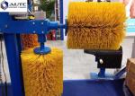 Comfortable Animal Husbandry Cow Scratching Brush , Rotary Cow Brushes Blue