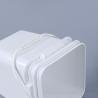 Buy cheap 2.5L Square Bulk Plastic Buckets Pails Green Yellow Black Colored from wholesalers