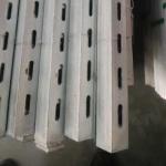 90 Degree Customized Galvanized Angle Steel Slotted Channel Long Length Slotted
