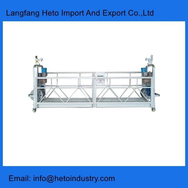 Quality Building maintenance unit 2 meters aluminium cradle with wire winder in Indonesia for sale for sale