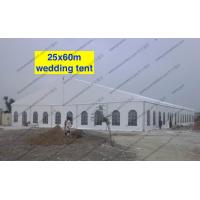 Buy cheap Huge Wedding Event Tents 25 x 60m PVC Cover Fabric Church Windows Curtains product