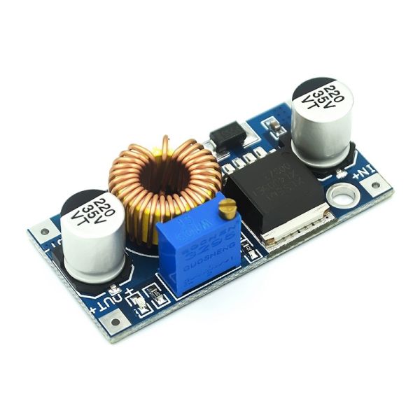 DC-DC Adjustable Step-Down 5A High-Current Regulated Constant-Current Constant-Voltage Power Module XL4015 with Digital Display 4005 USB