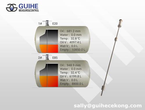 Buy cheap IP67 Protection Grade 600 - 4000MM Measuring Fuel Level Automatic Tank Gauge from wholesalers
