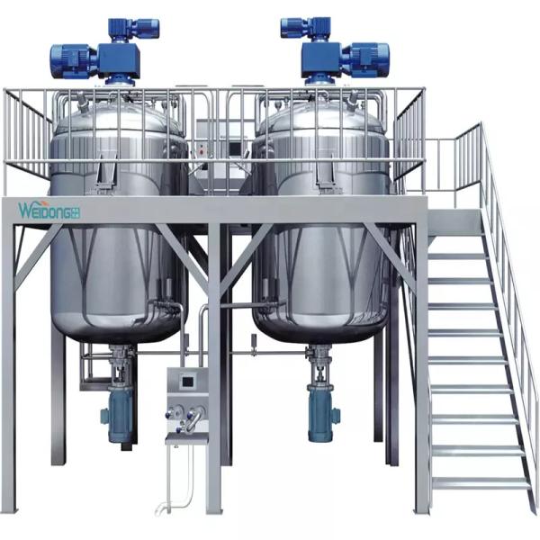 Buy cheap 2.2KW SUS304 Perfume Production Equipment Mixing Tank Multipurpose from wholesalers