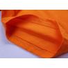Buy cheap Orange Cotton Printed T - Shirts Short Sleeve Side - Seamed Sublimation Logo from wholesalers