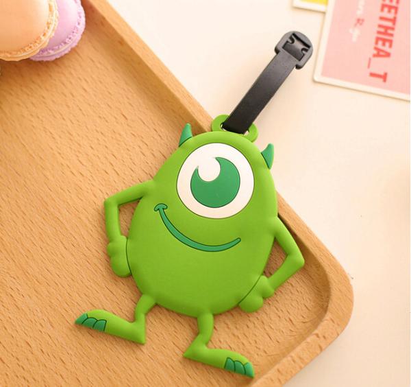 Buy cheap Custom Pvc Travel Luggage Tag Cartoon Silicone Luggage Name Tag from wholesalers