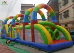 Commercial Land Obstacle Course Sport Inflatable Obstacle Game For Kids