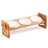 Buy cheap OEM/ODM Acceptable Wooden Stand Pet Dining Table Cat Feeder with Adjustable Bamboo Stand from wholesalers
