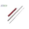 Buy cheap Collapsible Telescopic Stainless Steel Straws Metal Capsule Shell Silicone Tips from wholesalers