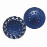 Buy cheap Soft Bond Diamond Cup Wheels 7 Inch 5 Inch With 14 Z Segments from wholesalers
