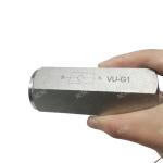 VU-G1 VU-G11/4 VU-G11/2 VU-G2 Hydraulic Straight Tube One-Way Valve Check Valve