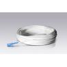 Buy cheap White Fiber Optic Network Cable , Ftth Fiber Optic Drop Cable Sc Connector from wholesalers
