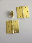 Buy cheap Metal Butt 5 Inch Brass Door Hinges , Interior Door Hinges Heavy Duty from wholesalers