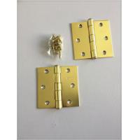 Buy cheap Metal Butt 5 Inch Brass Door Hinges , Interior Door Hinges Heavy Duty product