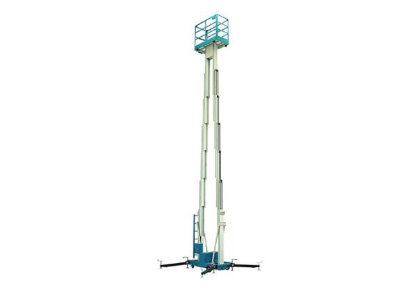 Buy cheap GTWY-2000 Double Mast Aluminum Aerial Work Platform Capacity 300Kg from wholesalers