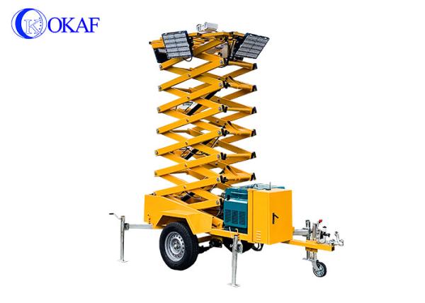 Buy cheap IP65 Diesel Generator Mobile Light Tower Auto Lifting Portable LED Light Tower from wholesalers