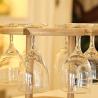 Buy cheap Wooden wine glass holder bamboo hanging wine glass rack from wholesalers