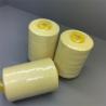 Buy cheap 60TEX Ne30/3 Para Aramid Sewing Thread Raw Yellow With High Strength from wholesalers