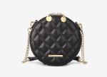 Small round new Korean version of joker women's bag fashion chain style one