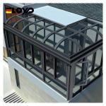 Outdoor Plexiglass Gazebo Sunroom Window House Extension ODM