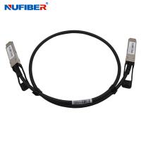 Buy cheap 40G QSFP+ To QSFP+ Passive AWG24 Direct Attach Copper Cable 1M 3M product