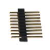 Buy cheap DIP Straight 20m ohm 1.27mm Pitch Male Header Connector 10 Pin from wholesalers