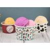 Buy cheap UV Coating 100% Biodegradable Ice Cream Paper Cup With Cover from wholesalers