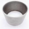 Buy cheap V Shaped Ss304 Slot 0.5mm Johnson screen Wedge Wire Mesh For Water Well Screen from wholesalers