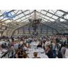 Buy cheap Luxury Curve Tents , Aluminum PVC Clear Top Event Tent For Wedding from wholesalers
