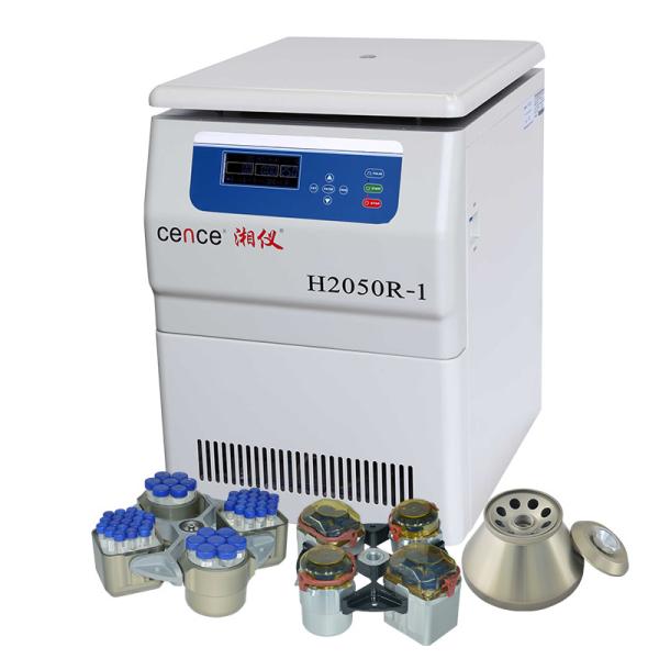 Buy cheap Medical Refrigerated Centrifuge H2050R-1 20500r/Min 4*750ml Swing Rotor from wholesalers