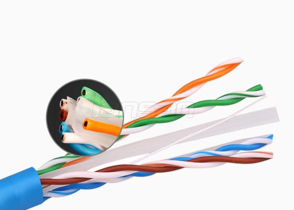 Buy cheap ETL 23AWG HDPE 4 Pair Cat6 Cable 0.57mm Copper cat6 internet cable from wholesalers