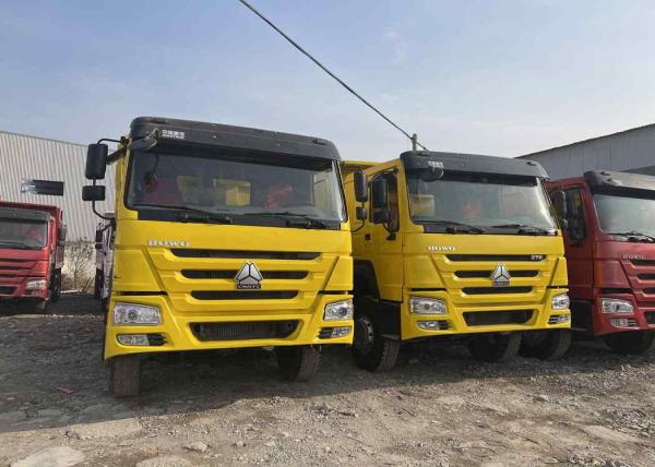 SINOTRUK Automatic Transmission Diesel Engine HOWO TRUCKS Dumpster Truck for Big