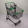 Buy cheap Black Classic Lightweight Shopping Trolley Cart American Style 80L from wholesalers