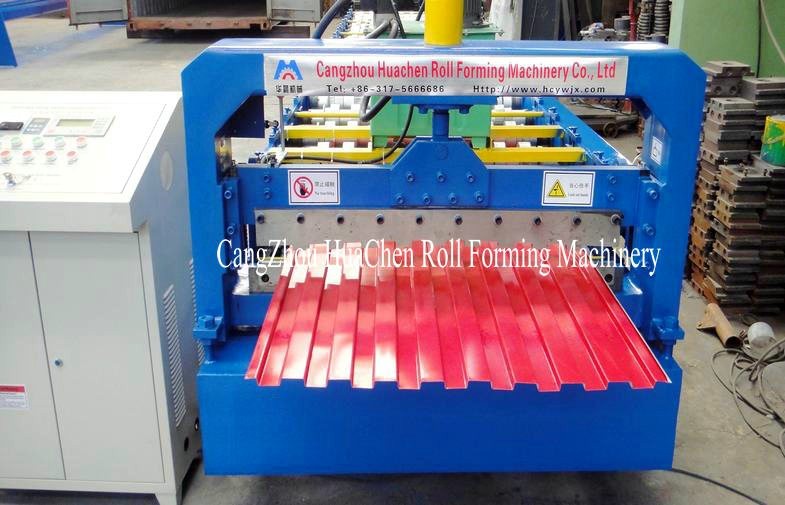 Security Shutter Door Frame Roll Forming Machine Color Steel Sheet Roller Garage