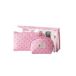 Wholesale Custom Print Logo Makeup Travel Toiletry Bags 3 Set