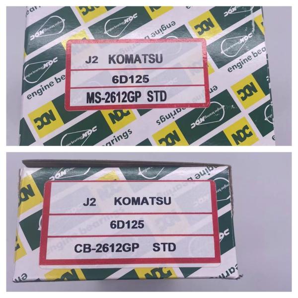 Buy cheap Komatsu 6D125 Excavator Engine Parts STD Main Bearing Connecting Rod Bearing MS-2612GP CB-2612GP from wholesalers
