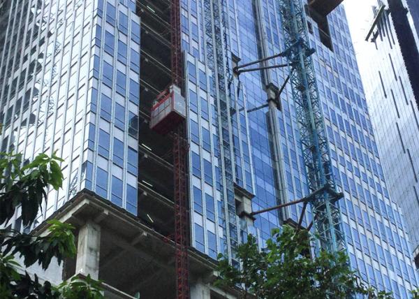 Buy cheap 2000 kg Single / Double Cage Construction Material Material Lift Elevator SC200 / 200 from wholesalers