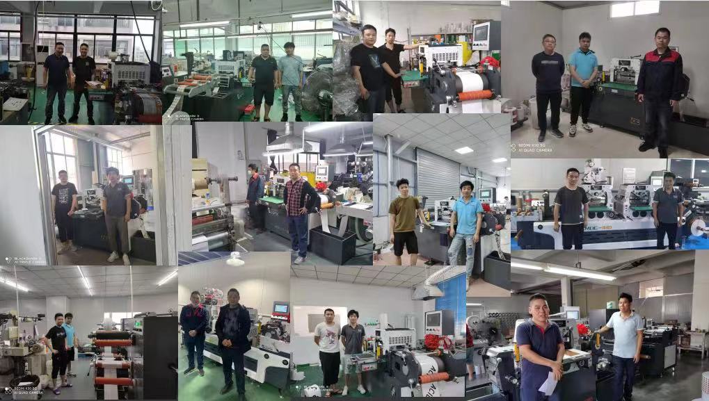 380V High Speed Sticker Label Die Cutting Machine Industrial 11KW