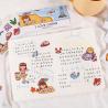 Buy cheap DIY Decoration Notebook Removable PMS Vinyl Cartoon Sticker Label Adhesive from wholesalers