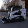 Buy cheap 75hp Skid Steer Track Loader with EPA Approval and 3800 kg Machine Weight Pneumatic Tires from wholesalers