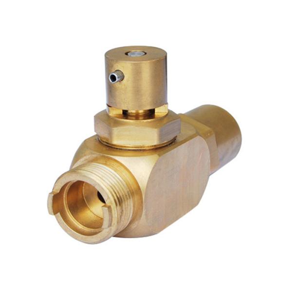 Brushed Polished Small Brass Valve Brass Precision Turned Components Durable