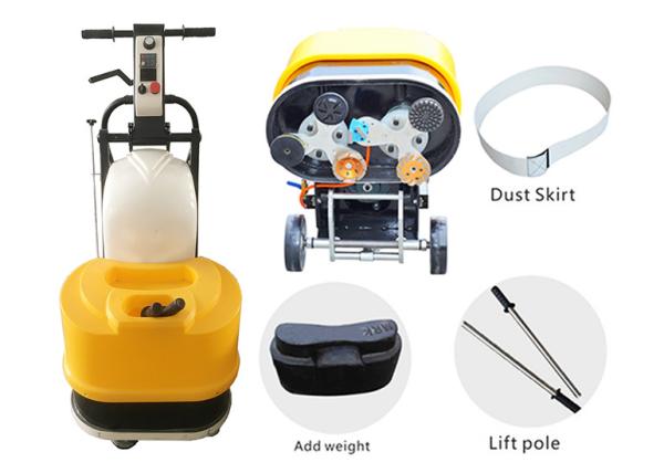 Quality Two Plates Terrazzo Concrete Grinding Machine 380V Three Phase for sale