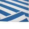 Buy cheap Blue White Striped Microfiber Beach Towels Lightweight Super Absorption 160x80cm from wholesalers