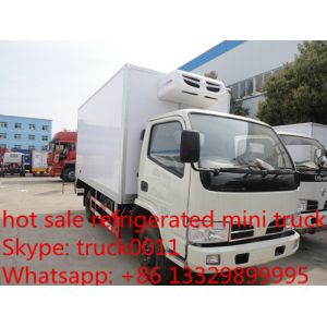 Buy cheap dongfeng 5 ton van truck with cooling unit for sale, high quality CLW brand 3tons-5tons refrigerator truck for sale from wholesalers