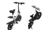 Women ' S Fold Down Bike , Portable Electric Folding Mini Bike High Performance