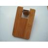 Buy cheap Bulk credit card usb flash drive wood usb flash drive with custom logo oem usb 2.0 4gb 8gb from wholesalers