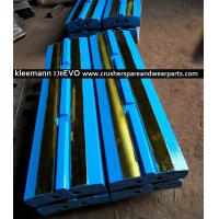 Buy cheap impact crusher Parts Kleemann 130EVO blow bars high manganese steel Impact plate product