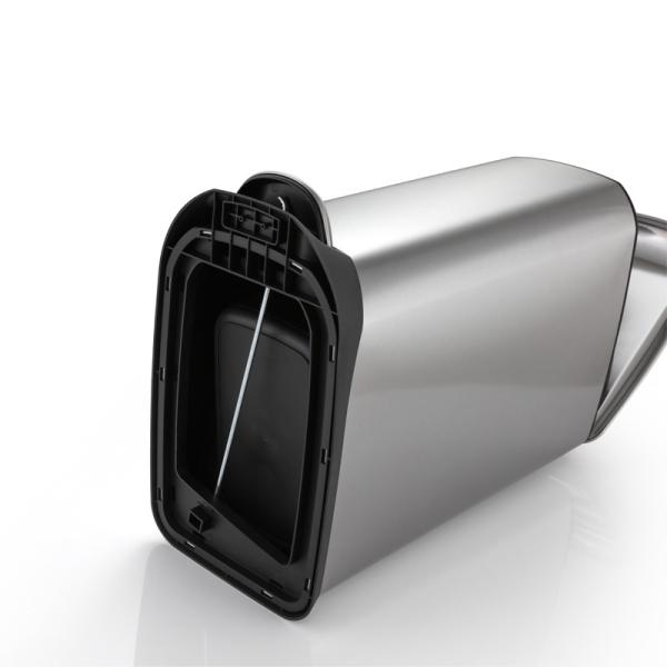 Buy cheap Anti Fingerprint 12L Rectangular Stainless Steel Trash Can from wholesalers
