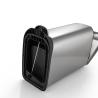 Buy cheap Anti Fingerprint 12L Rectangular Stainless Steel Trash Can from wholesalers